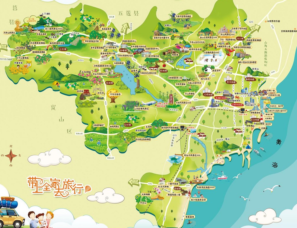 江华景区使用手绘地图给景区能带来什么好处？